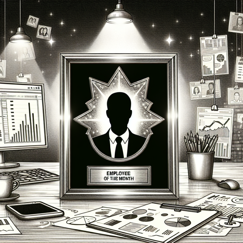 A mysterious narrative about a dystopian company fixated on metrics, where an unseen employee repeatedly wins Employee of the Month. Delving into the HR system, a coworker uncovers the unsettling truth of a non-existent top performer, hinting at data manipulation and ghost employees amidst a KPI-obsessed culture.