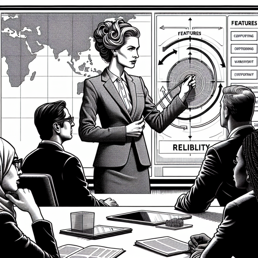 CEO shadows support team during escalations, listening attentively to frontline reps while a roadmap on the wall shifts emphasis from features to reliability, showing executive empathy.